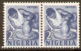Nigeria 1961 2d Deep blue. SG92.